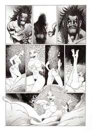 Filip Myszkowski - Chninkel et Lobo  Page 2 - Planche originale