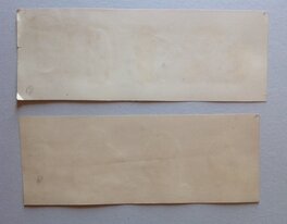 Le Verso des 2 documents originaux de Louis Forton Le Verso des 2 documents originaux de Louis Forton