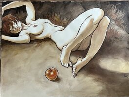 Eve et la pomme