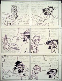 Hugo Pratt - Les scorpions du désert, Brise de mer - Comic Strip
