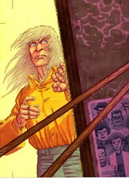 Andreas - Couverture ORIGINALE DU TOME 7  DE LA SERIE "ARQ" : "DORRO ZENGU"