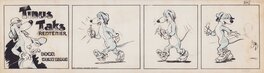 Henk Kabos - Henk Kabos en James Ringrose | ca. 1943 | Tinus Taks 1 - Comic Strip