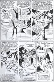 Jean-Yves Mitton - Mikros - Le Maître du PSI - Titans no 53 - planche originale n°2 - comic art - Planche originale