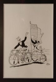 Olivier Schwartz - Schwartz - Illustration Spirou - Original Illustration