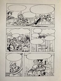 Eddy Ryssack - Eddy Ryssack, planche originale, Colin Colas, "L'Île au Trésor". - Comic Strip