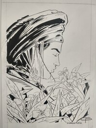 Gabriele Parma - Constance D'Antioche - Original Illustration