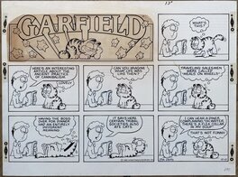 Jim Davis - Jim Davis - Garfield - Sunday - 10.10.1982 - Comic Strip