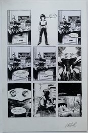 Planche originale - Nate Powell - Swallow me whole p123