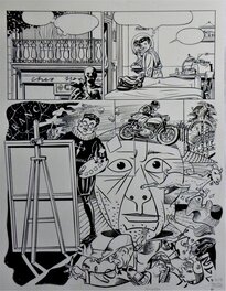 Daniel Torres - Picasso s’en va-t-en guerre – Planche Originale – N° 31 – Daniel Torres - Comic Strip
