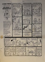 Jean Chakir - Au banc d'essai "Pilote": les jeux dangereux - Comic Strip