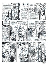 Gilles Mezzomo - Mezzomo : Ethan Ringler tome 4 planche 6 - Comic Strip