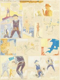 Jean Giraud - Blueberry Mise en couleur - Mise en couleur