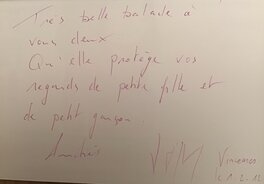 Dédicace scénariste Dédicace scénariste