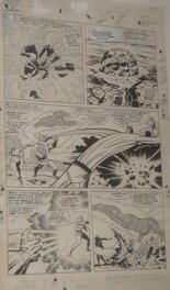 Jack Kirby - The Fantastic Four # 63 p 18 - Comic Strip