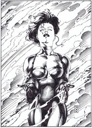 Travis Charest - Wildstorm Set I #38 : Rainmaker - Illustration originale