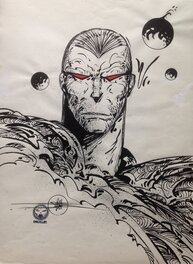 Original Illustration - Druillet Lone Sloane MÉTAL HÉROS Encre de Chine illustration 2 Dessin Original inédit , Planche Originale Metal Hurlant