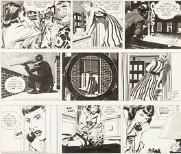 Alex Raymond - Rip Kirby - "The Return of the Mangler" - Comic Strip