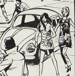 Détail sur la finesse du trait