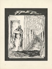 Fred - Magic Palace Hôtel, Pilote, 1977 - 1979, Dargaud 1980, Couverture