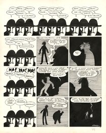 Fred - Philémon, L’Arche du «A», Pilote, n°746, 1974, Dargaud 1976, page 39 32,5 x 41 cm - Comic Strip