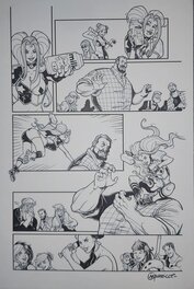 Mauricet - Harley Quinn - Comic Strip