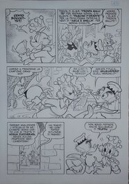 Giuseppe Dalla Santa - Picsou Disney - Planche originale