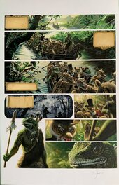 Alexis Nesme - Les enfants du Capitaine Grant - Tome 3 - Planche originale