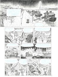 Arnaud Poitevin - Poitevin, les Spectaculaires, Tome 3 : les Spectaculaires prennent l'eau, planche n°43, 2018. - Comic Strip