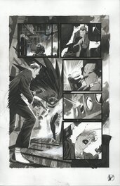 Matteo Scalera - Batman : White Knight presents Harley Quinn #4 P06 - Planche originale