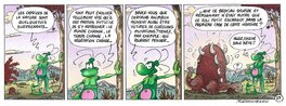 Yves Chagnaud - Strip 27 de Nabuchodinosaure (Mise en couleur) - Œuvre originale