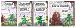 Yves Chagnaud - Strip 27 de Nabuchodinosaure (Mise en couleur) - Color guide