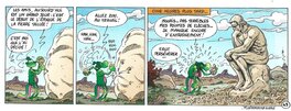 Yves Chagnaud - Strip 43 de Nabuchodinosaure (Mise en couleur) - Color guide