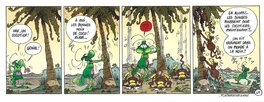 Yves Chagnaud - Strip 47 de Nabuchodinosaure (Mise en couleur) - Color guide