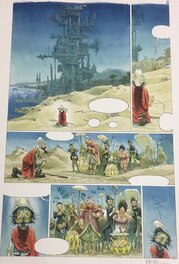 Jean-Baptiste Andréae - Azimut – Tome #1 – Les Aventuriers du temps perdu- pl. 11 - Planche originale