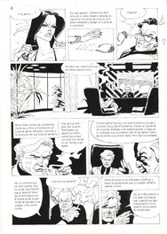 Eduardo Risso - Eduardo Risso - El Guardaespaldas page 8 - Planche originale