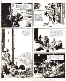 Paul Gillon - Jérémie, le fort de San Juan (planche 8) - Planche originale