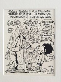 Gotlib - Rubrique abonnement Fluide Glacial - Comic Strip