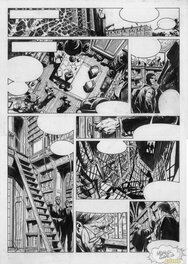 Manuel Garcia - Arkham mysteries - Planche originale