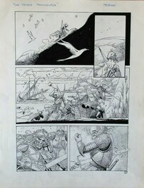 Rubén Meriggi - Rubén Meriggi - Los falsos monumentos, pg 07 - Planche originale