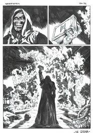 Francesco De Stena - De Stena, Frankenstein di Mary Shelley, planche n°51, 2015. - Planche originale