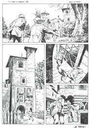 Francesco De Stena - De Stena, Il Cuore di Lombroso, planche n°42, 2017. - Planche originale