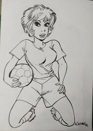Natacha au mondial 1
