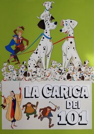 Affiche film "Les 101 Dalmatiens"