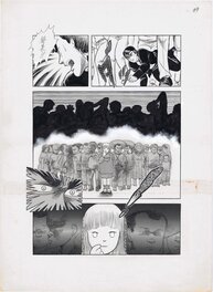 unknown - Shout - unfinished manga masterpiece - Planche originale