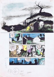 Jin Hirano - Unknown story - Jin Hirano - Planche originale