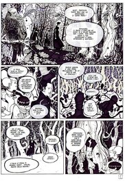 Comic Strip - Nizzoli, Fondazione Babele#9, Angeli, planche n°1/121, 1993.