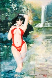 Enric Torres-Prat - Eden Vampirella - Illustration originale