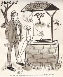 Bill Wenzel - Wishing Well - Original Illustration