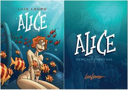 Alice hardcover and deluxe cover for the 25th reedition of the book