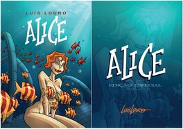 Alice hardcover and deluxe cover for the 25th reedition of the book Alice hardcover and deluxe cover for the 25th reedition of the book